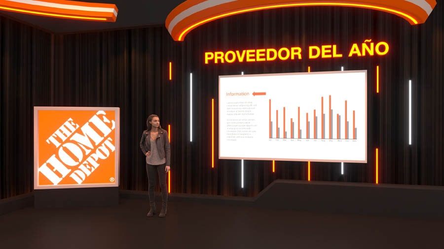 Escenarios virtuales en Virtual Events